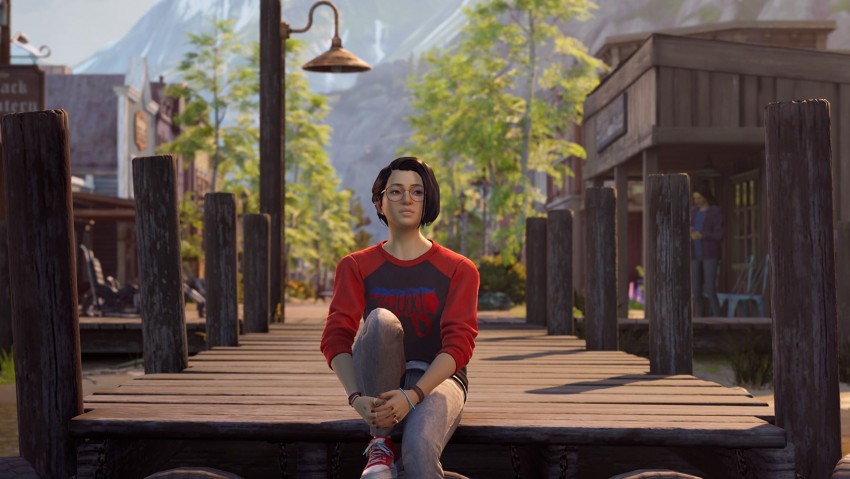 Alex Chen, Life Is Strange: True Colors wallpaper, Art, Artwork, Lake Dock, Video Game, Game