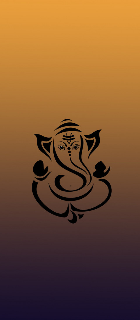 Ganesh chaturthi, symbol, Art, Vinayaka, HD Mobile Wallpaper -  
