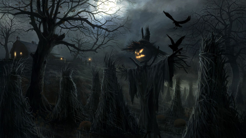 Halloween Scarecrow Wallpaper HD Pozadine