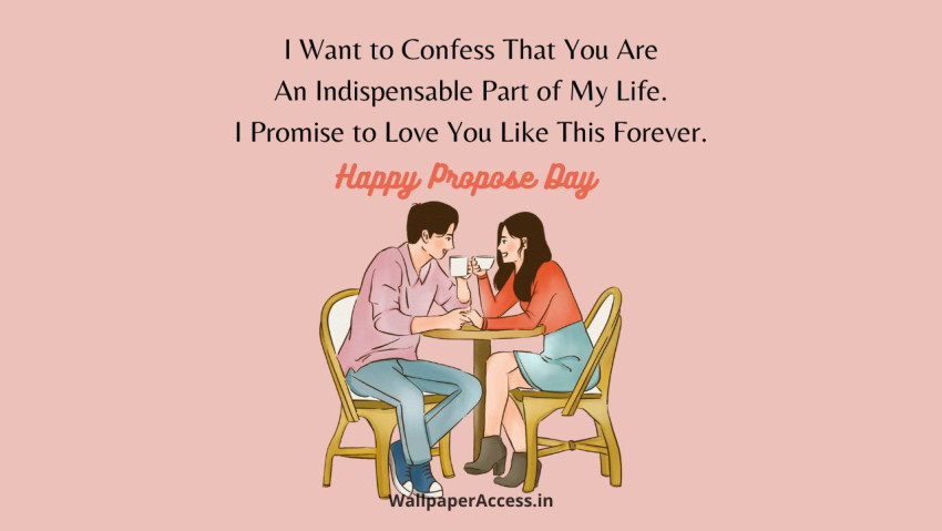 Happy Propose Day HD Wallpaper, Propose day quotes for love