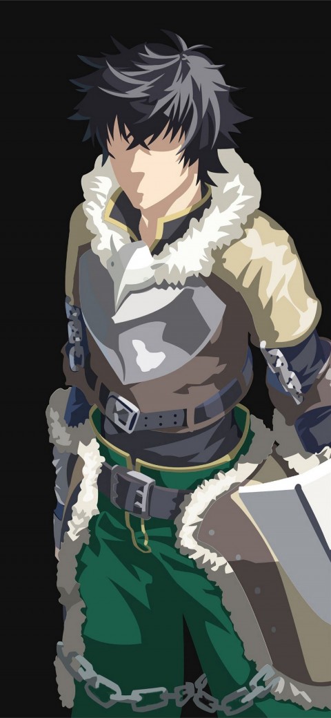 Iwatani Naofumi, the rising of the shield hero Season 2 iPhone wallpaper