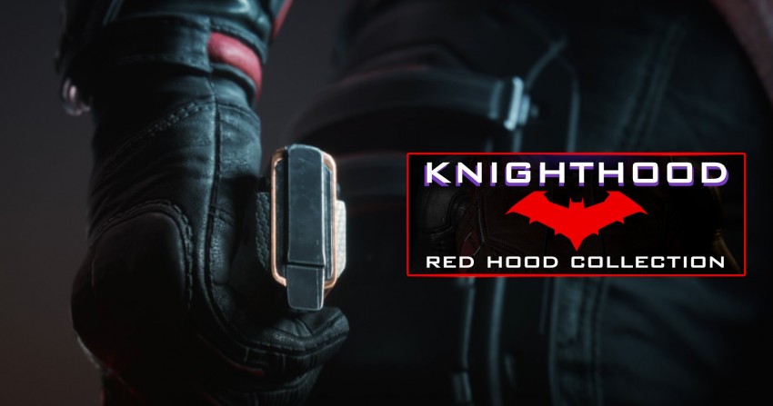 Knighthood, Red Hood Collection, Gotham knights game wallpaper, Deadpool, Gotham City, Dark City