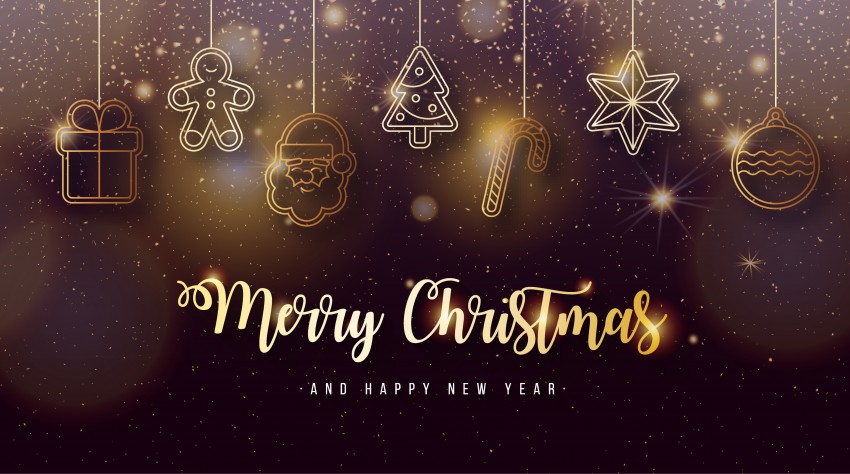 merry chritsmas, golden christmas, xmas, candy, santa, decoration lights