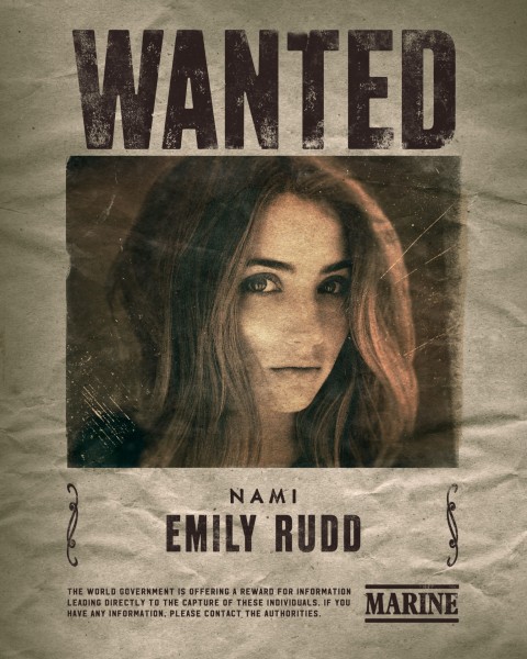 Nami is Emily Rudd, One Piece Live-Action Free Download