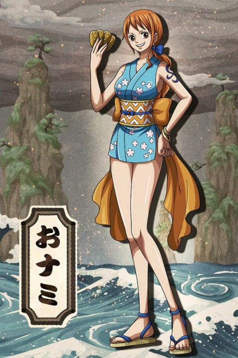 Nami Wano Kuni Wallpaper Anime One Piece Wano Art WallpaperAccess In
