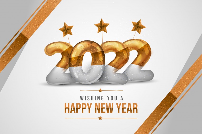 New Year 2022, Happy New Year 2022, Holiday HD wallpaper
