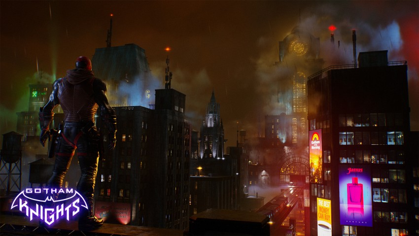 Red Hood, Gotham knights game wallpaper, Gotham City, Dark City