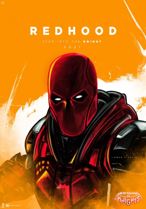 Red Hood Poster, Gotham knights game wallpaper, Gotham City, Dark City
