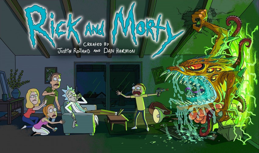 Rick and Morty, Rick Sanchez, Beth Smith, Jerry Smith, Morty Smith, Summer Smith HD Wallpaper