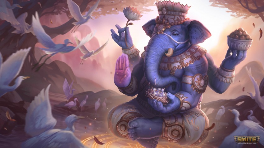 Smite Lord Ganesha Wallpaper