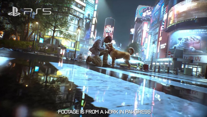 The Ghostwire: Tokyo Dogs Can Be Petted, PlayStation 5