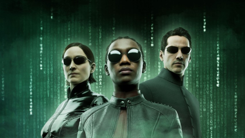 The Matrix Awakens game wallpaper, PS5