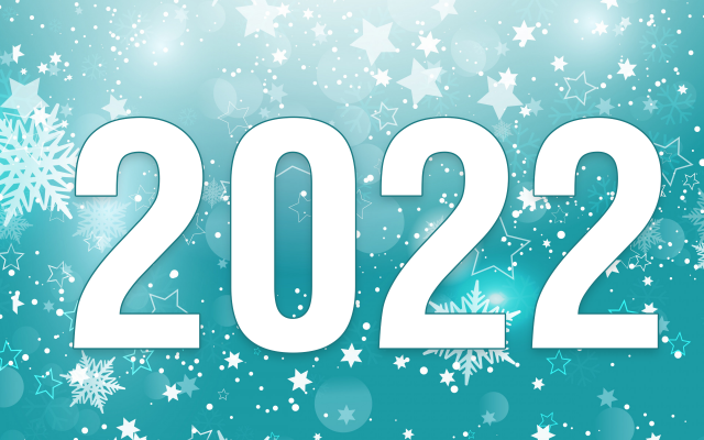 New year 2022 , happy new year 2022 Wallpaper, Snowflake, Christmas