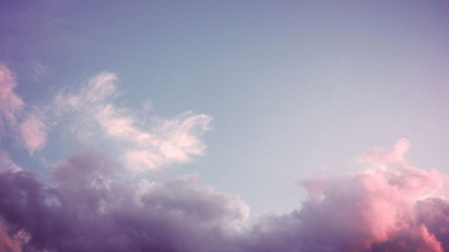 Pink Sky, Aesthetic, sky, pink, blue, cloud, nature, HD wallpaper, Free Download