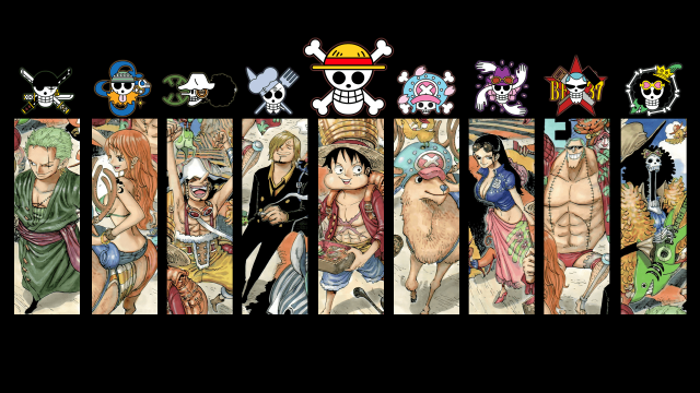 One Piece Wallpaper, Straw hat pirates, Mugiwara Pirates