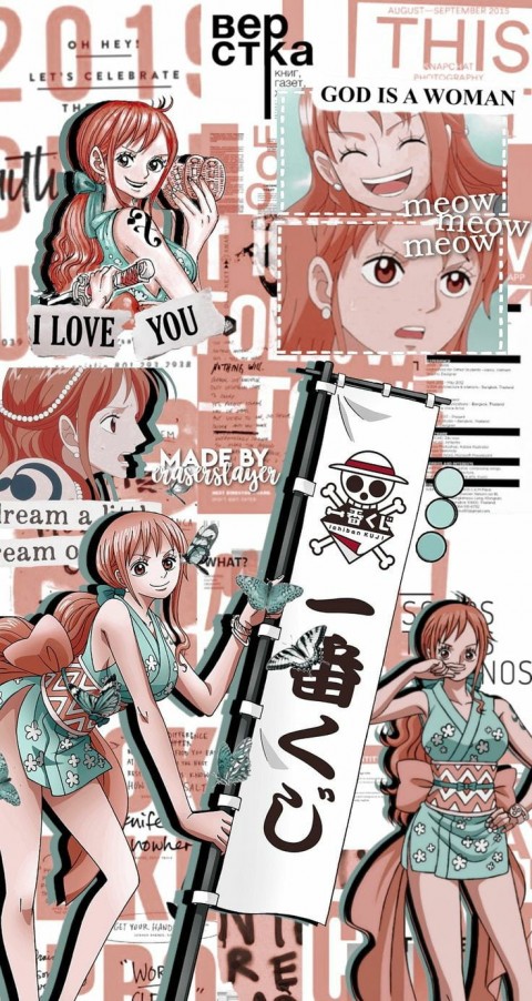 Nami Aesthetic Wallpaper, Wano country, One piece