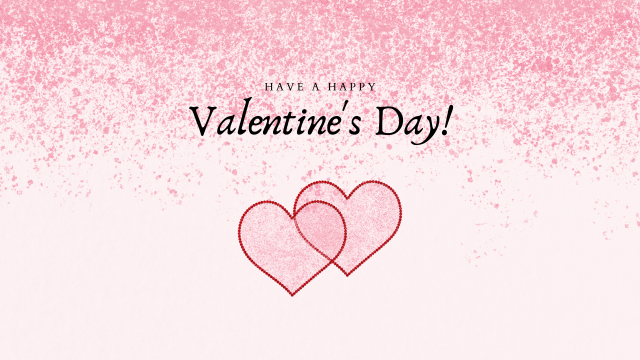 Happy Valentines Day 2022 Wallpapers, Pink Background