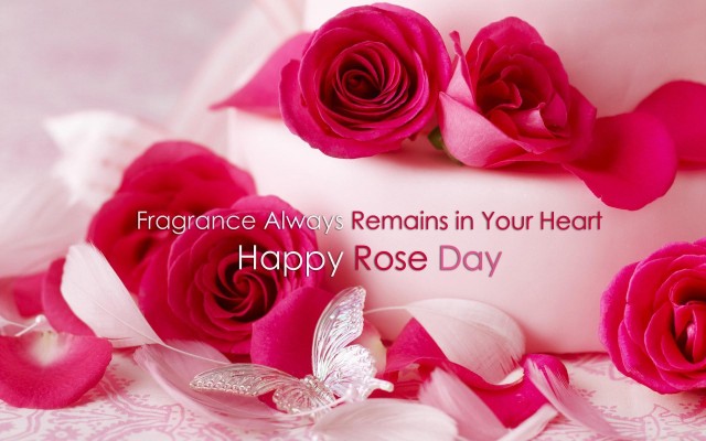 Happy rose day wallpaper
