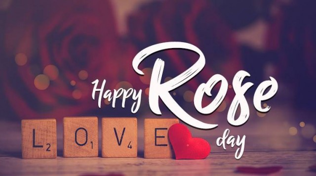 Happy Rose day Image, heart