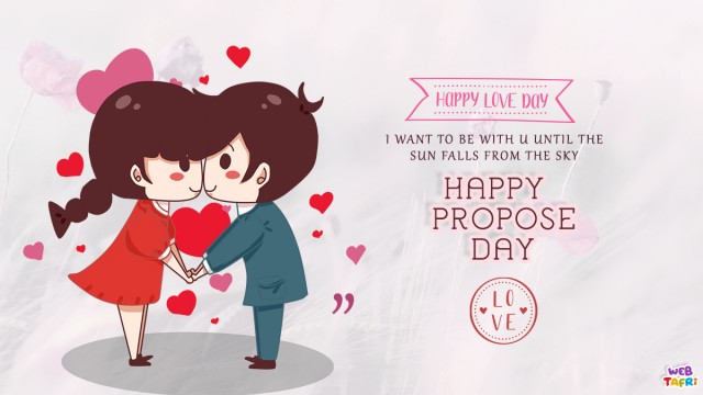 Happy Propose Day Quotes Wallpaper