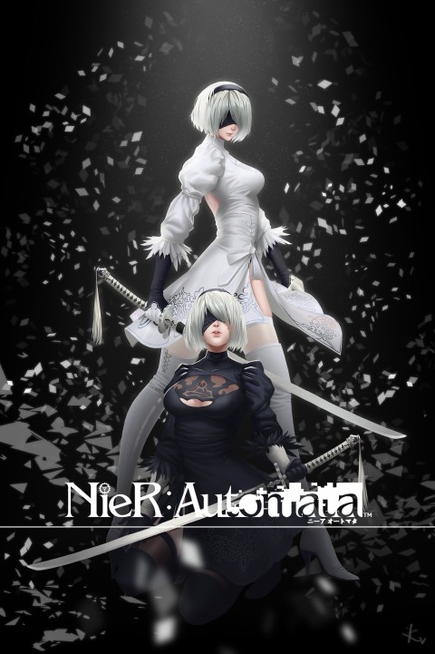 Nier: Automata anime Wallpaper