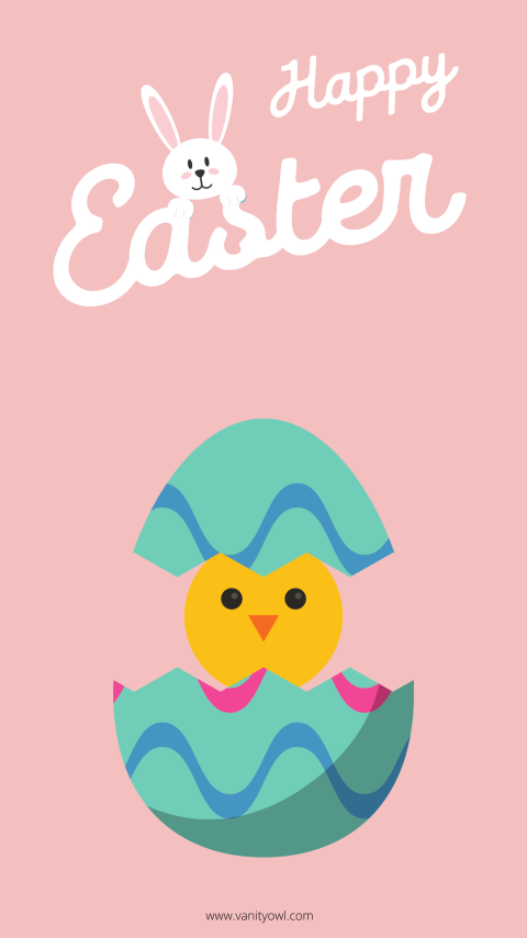 Cute Happy Easter Mobile Wallpaper