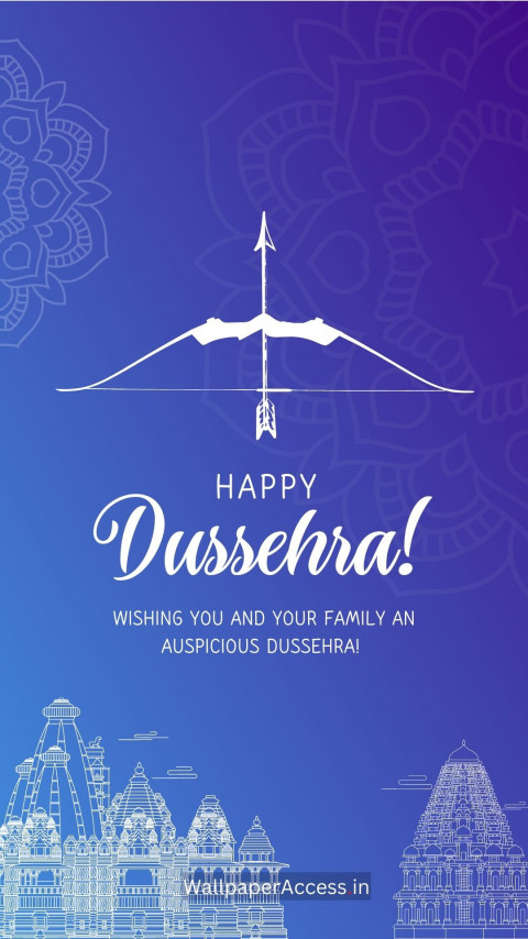 Happy Dussehra 2022 Wishing you and your family an auspicious Dussehra