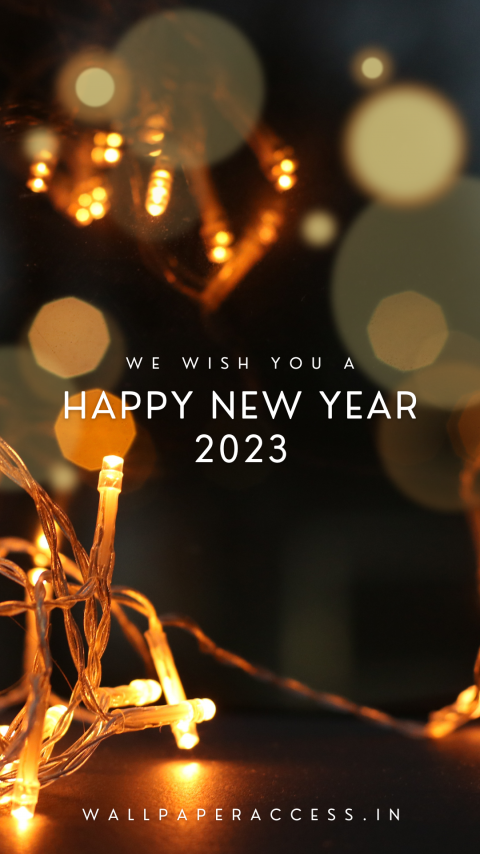 Happy New Year 2023 Wallpaper, Background