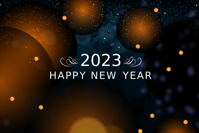 2023 Happy New Year Wallpaper