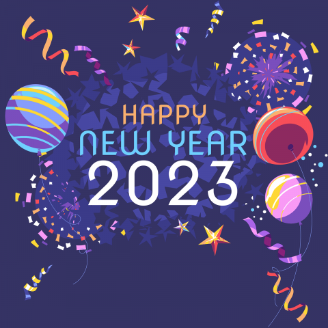 Happy New Year New Year Greeting 2023 Celebration