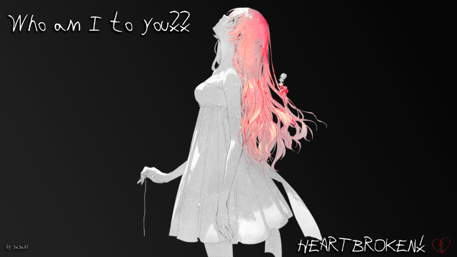 Anime, Anime  girls, sad anime girl, broken, pink hair, HD Desktop Wallpaper