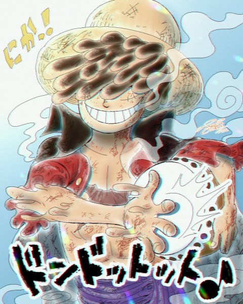 luffy as Joy Boy by Mister SD, Luffy Devil Fruit awakening  Wallpaper
