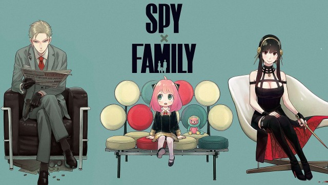 Anya Forger, Yor Briar, Loid Forger, Spy x Family Desktop Wallpaper