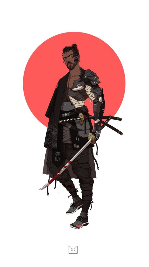 Neo Samurai Wallpaper