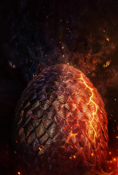 House of the Dragon Egg Poster, HD Phone Wallpaper