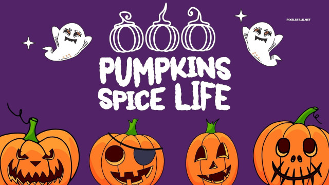 Pumpkin Spice life, Halloween 2022 HD Wallpaper