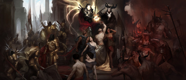 Diablo 4, Blizzard Entertainment, Game Art Wallpaper